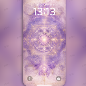 crown chakra activation wallpaper + sacred holographic light language audio