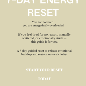 7day energy reset